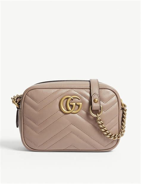 gucci bag rose gold|Gucci gold handbags.